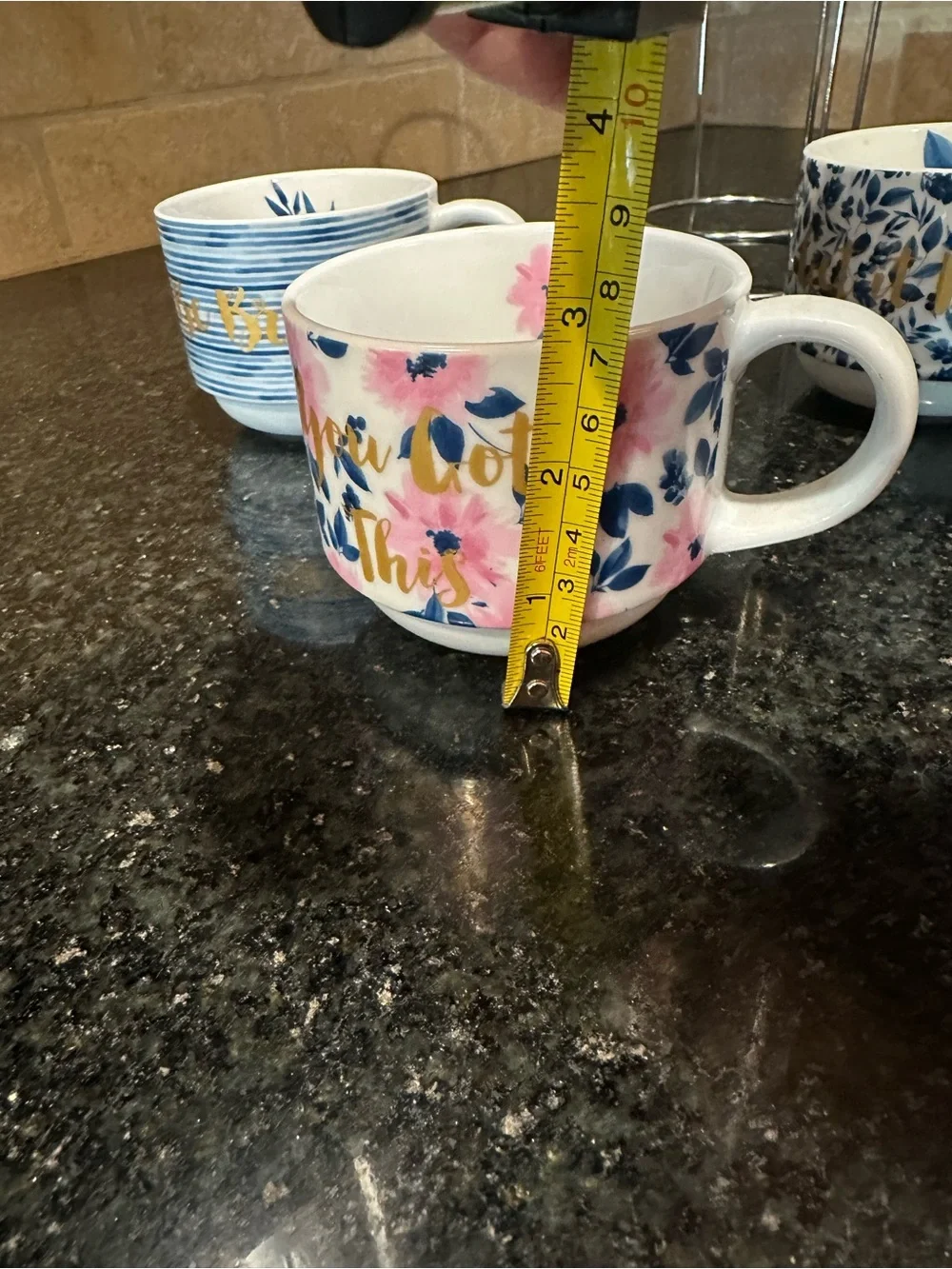 Pier 1 Imports Porcelain Coffee Mugs